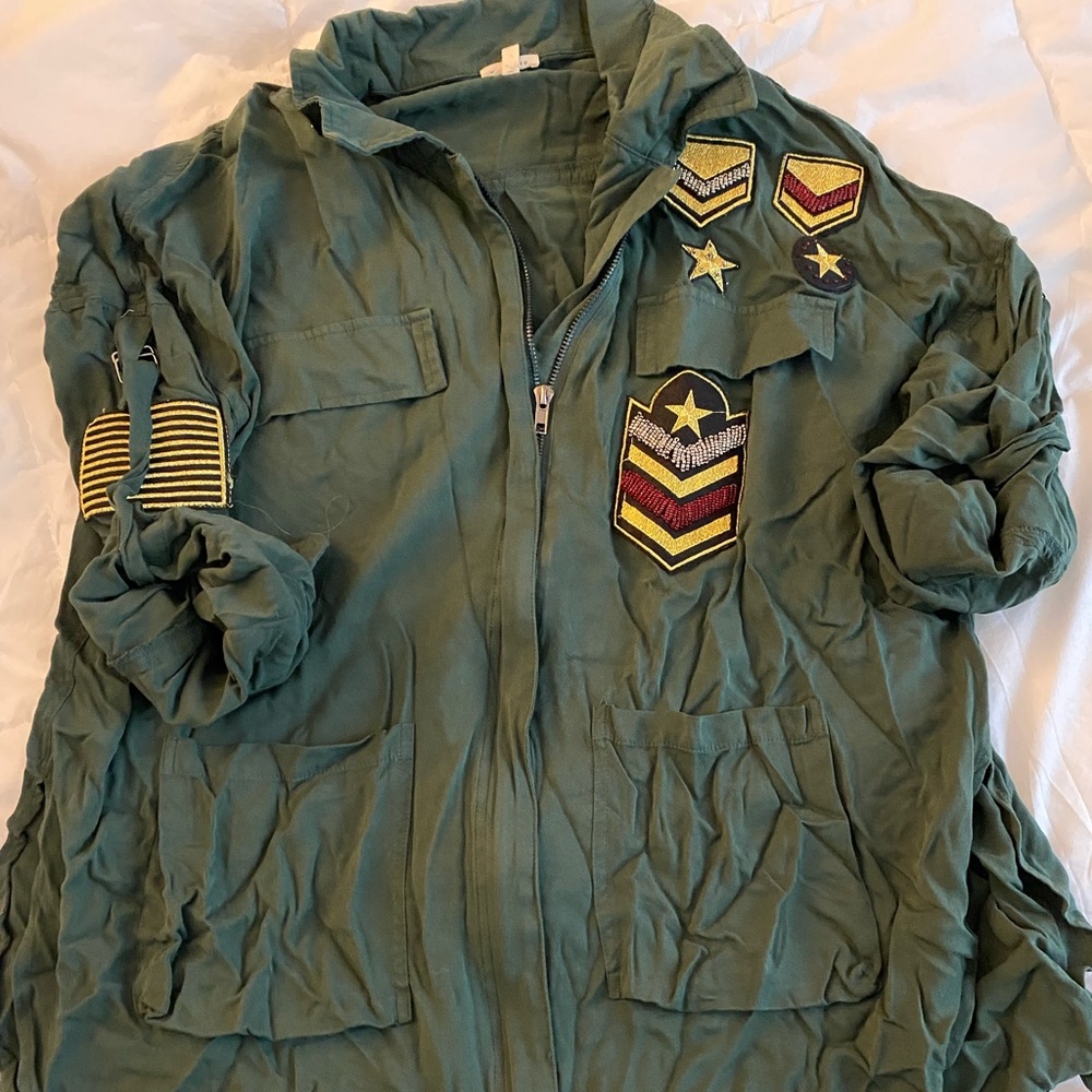 Vici Collection Military Style Jacket